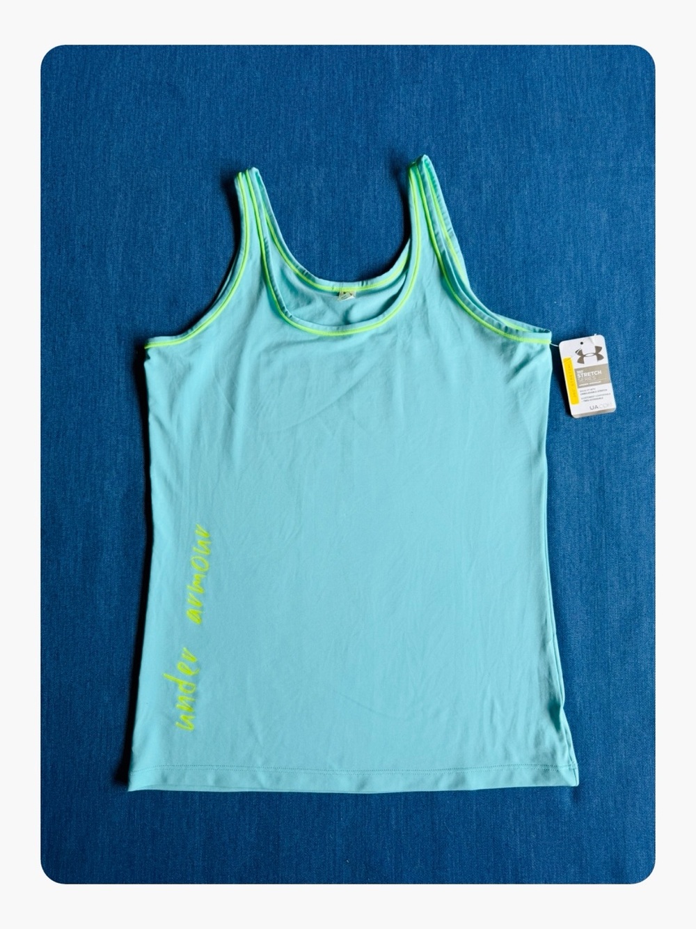 ★ Under Armour Women’s 360 NWT Strech Series Tank top Light Blue M ★